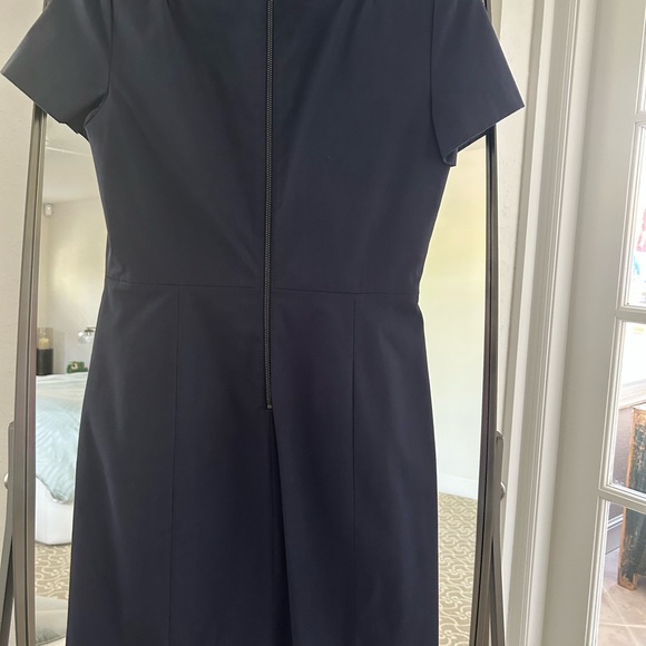 Theory Beautiful Blue Sheath Dress - Picture 3 of 7